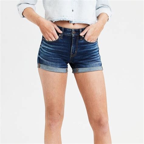 american eagle stretch shorts